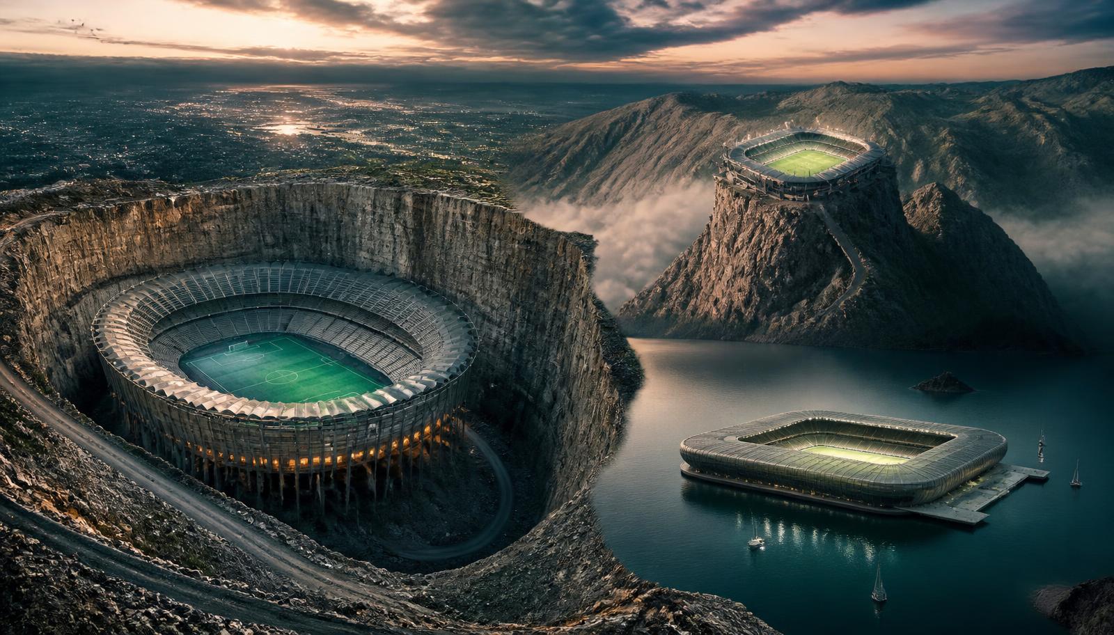 Los estadios más raros del mundo